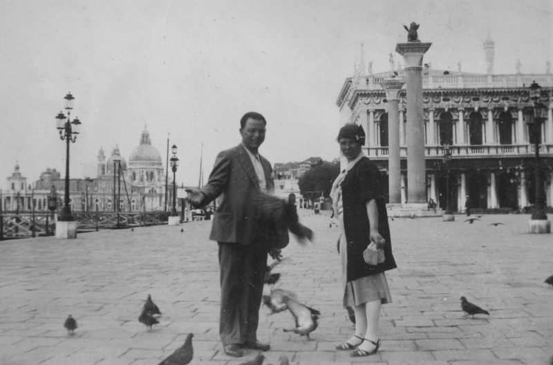 Edmund och Rosa i Venedig