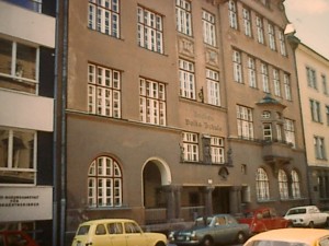 Knaben Volkschule där jag gick 1953-56
