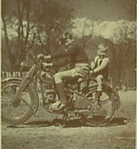 Hansi har alltid varit en motorcykelentusiast