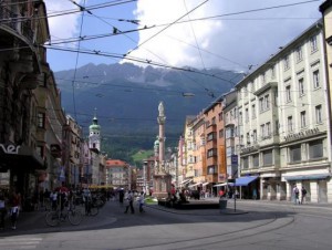Maria Theresia strasse in Innsbruck