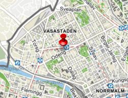 Odenplan räknas som centralt boende i Stockholm...